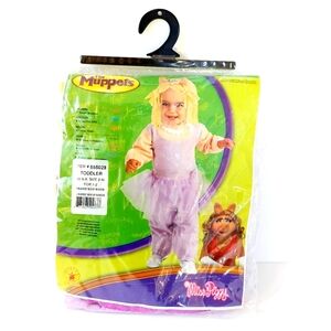2pc‎ Miss Piggy Muppet Costume Toddler for 1-2 years old